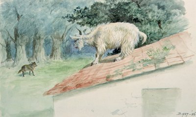 The Kid and the Wolf by Randolph Caldecott